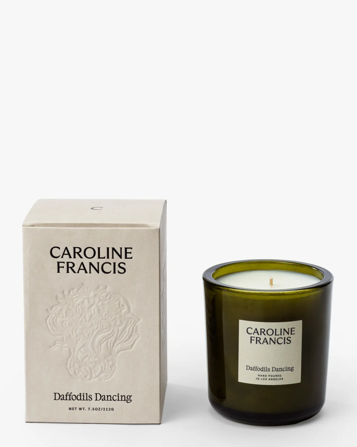 Daffodils Dancing Candle|Caroline Francis Clearance