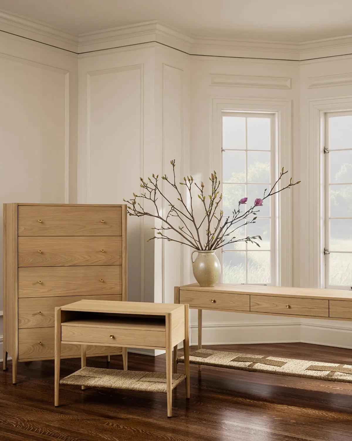 Dana White Oak Console|Makerspalm Clearance