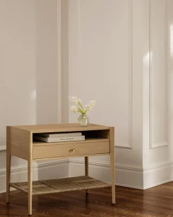 Dana White Oak Nightstand|Makerspalm Hot