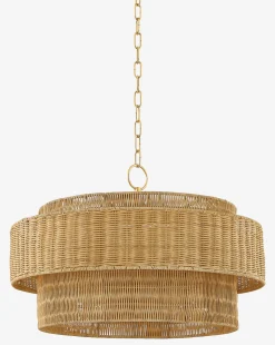 Danica Wicker Pendant|Hudson Valley Lighting Outlet