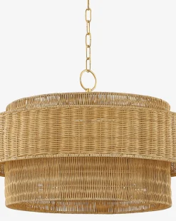 Danica Wicker Pendant|Hudson Valley Lighting Outlet