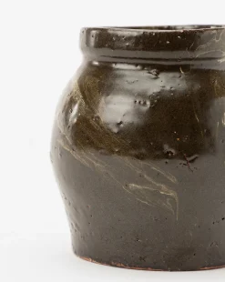 Dark Glazed Ceramic Vase|Makerspalm Sale