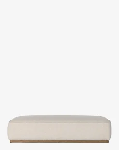 Dawson Rectangular Ottoman|Four Hands Best