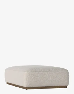 Dawson Rectangular Ottoman|Four Hands Best