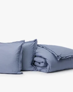 Devlin Chambray Duvet Cover & Sham Set|Lameirinho Industria Textil, S.A. Discount