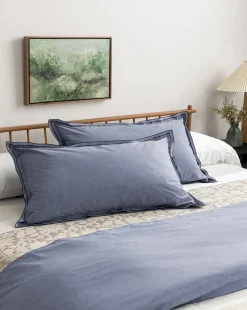 Devlin Chambray Duvet Cover & Sham Set|Lameirinho Industria Textil, S.A. Discount