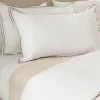 Devlin White Shams (Set of 2)|Lameirinho Industria Textil, S.A. New