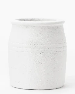 Distressed Chalk Glaze Crock|Creative Co-op Discount