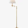 Dorchester Swing Arm Floor Lamp|Visual Comfort & Co. Signature Sale