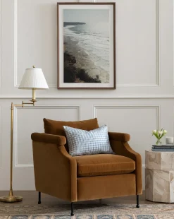 Dorchester Swing Arm Floor Lamp|Visual Comfort & Co. Signature Sale