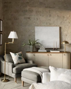 Dorchester Swing Arm Floor Lamp|Visual Comfort & Co. Signature Sale