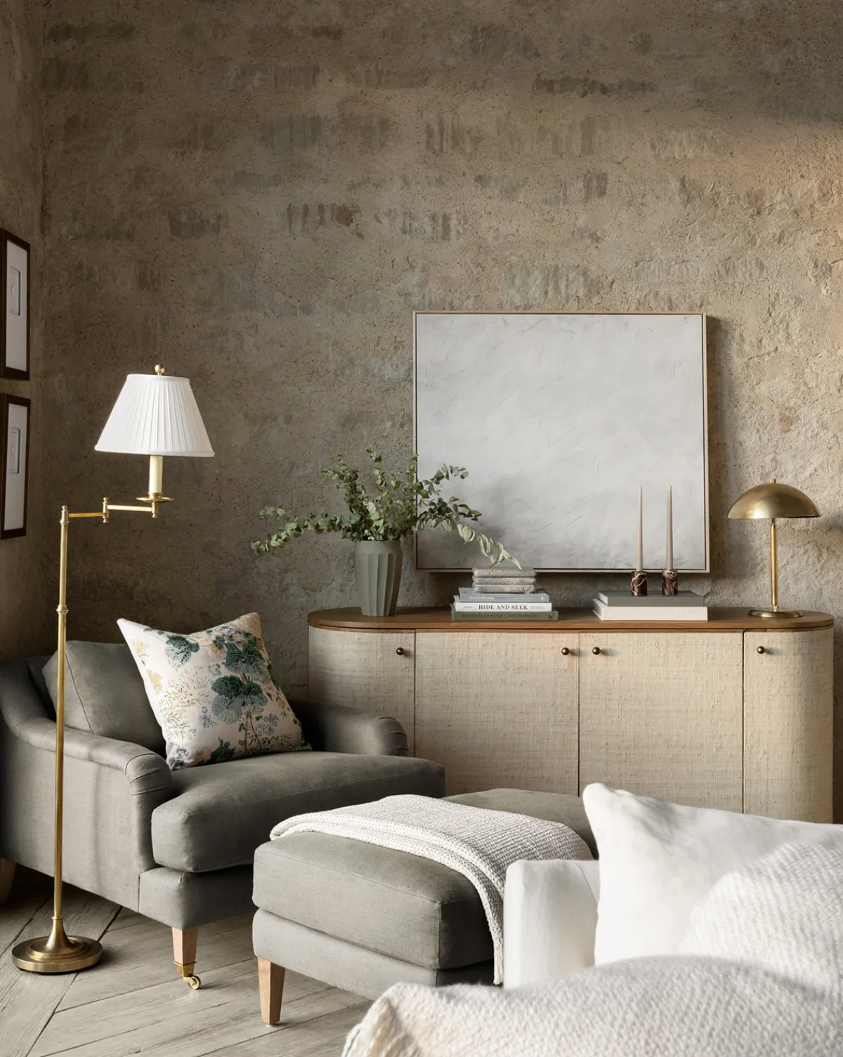 Dorchester Swing Arm Floor Lamp|Visual Comfort & Co. Signature Sale