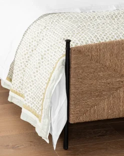 Dulcie Block Print Kids Quilt|Renuka Inc. Sale