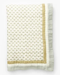 Dulcie Block Print Kids Quilt|Renuka Inc. Sale