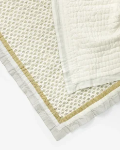 Dulcie Block Print Kids Quilt|Renuka Inc. Sale