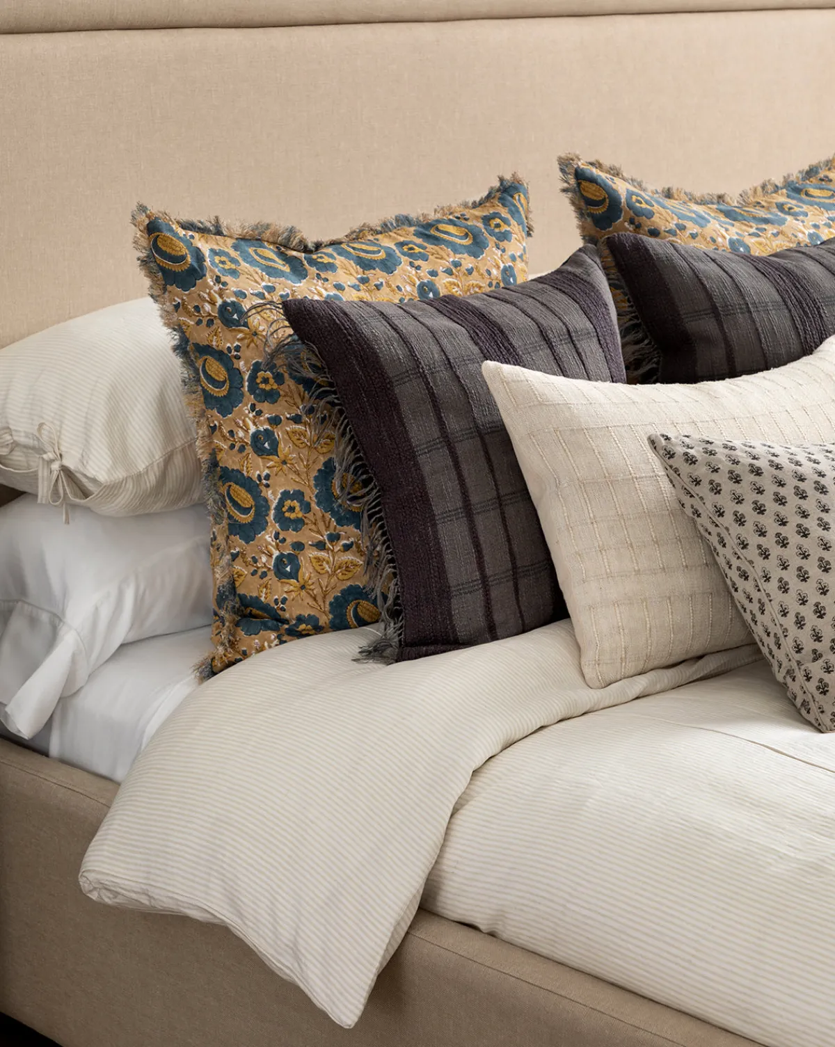 Easton Striped Duvet Cover|Renuka Inc. Hot