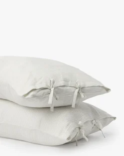 Easton Striped Shams (Set of 2)|Renuka Inc. Hot