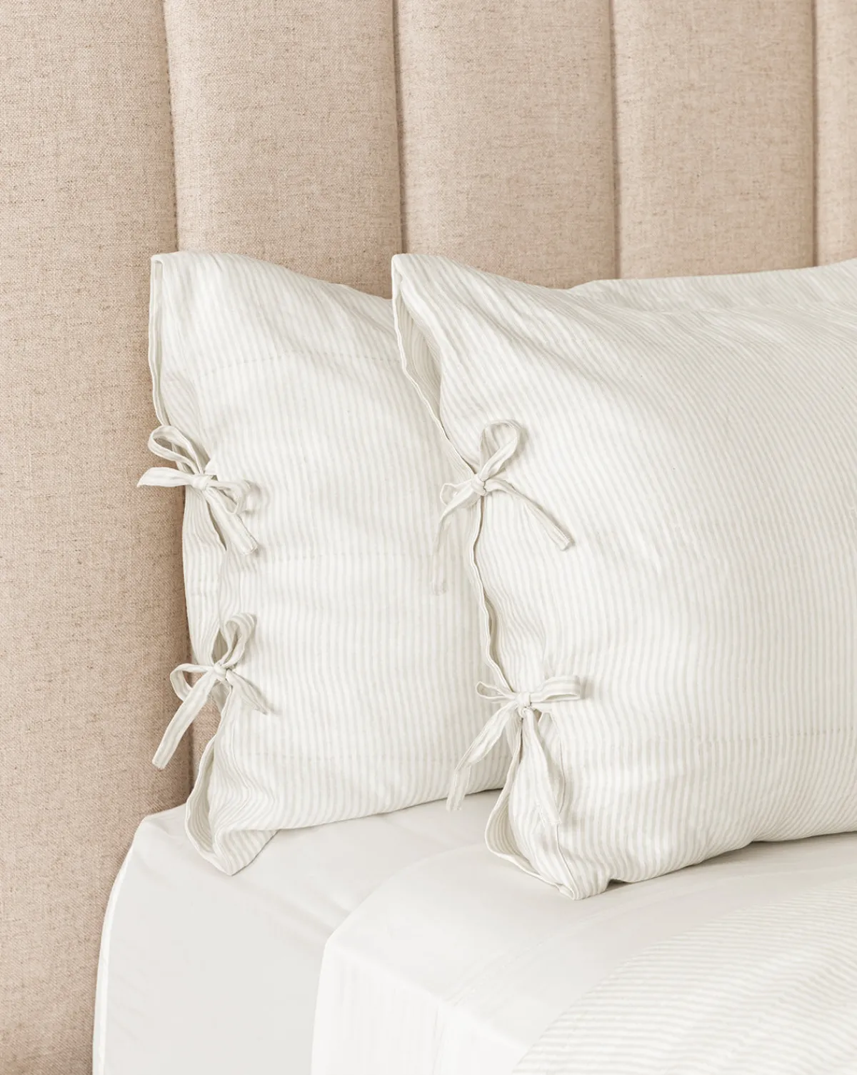 Easton Striped Shams (Set of 2)|Renuka Inc. Hot