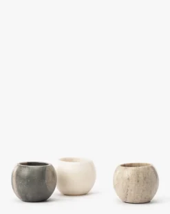 Ennis Marble Pinch Pot|Creative Co-op Outlet