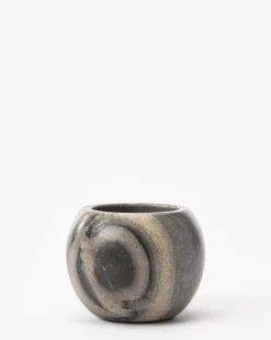 Ennis Marble Pinch Pot|Creative Co-op Outlet