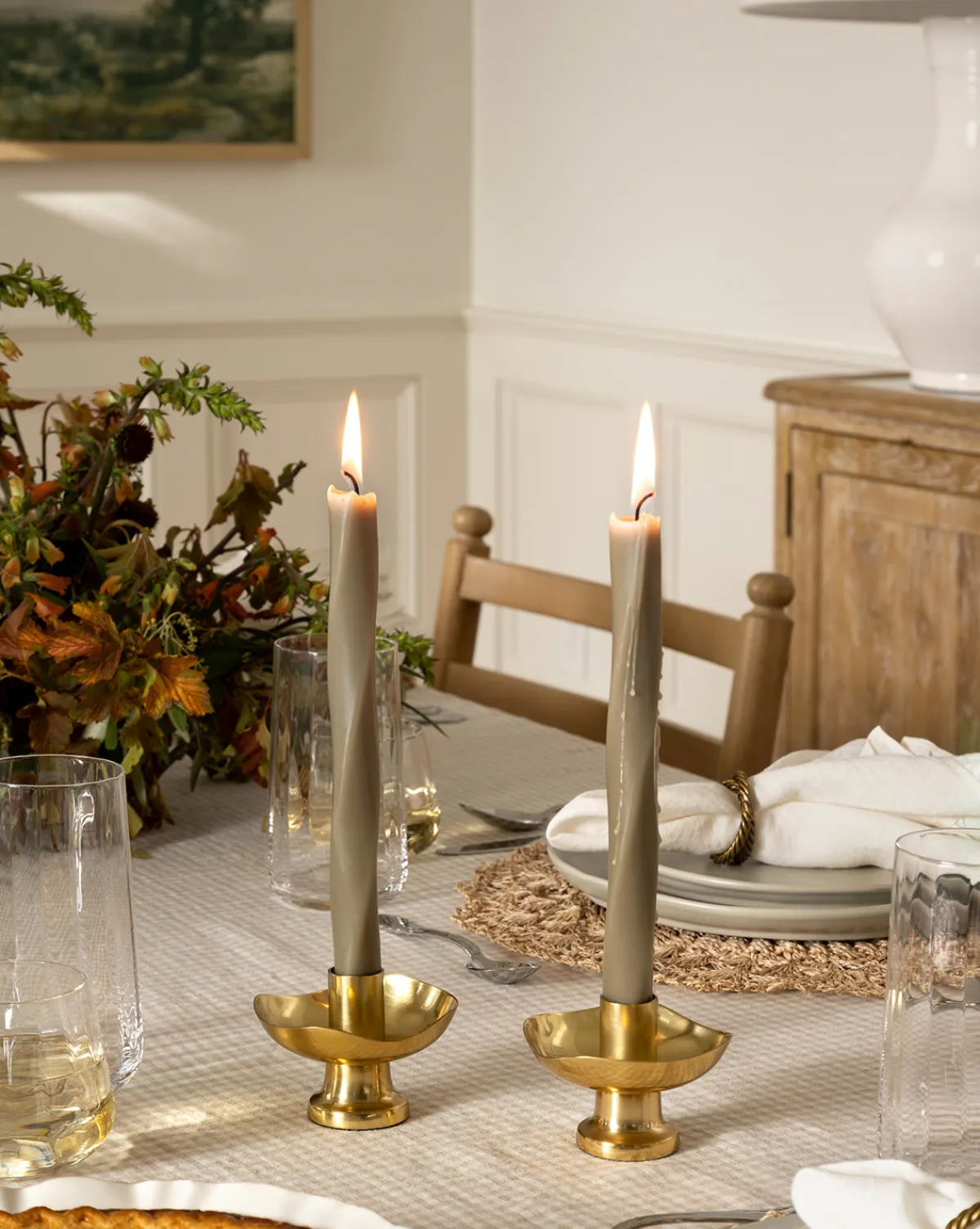 Errol Wax Tapers (Set of 6)|STALWART HOMESTYLES