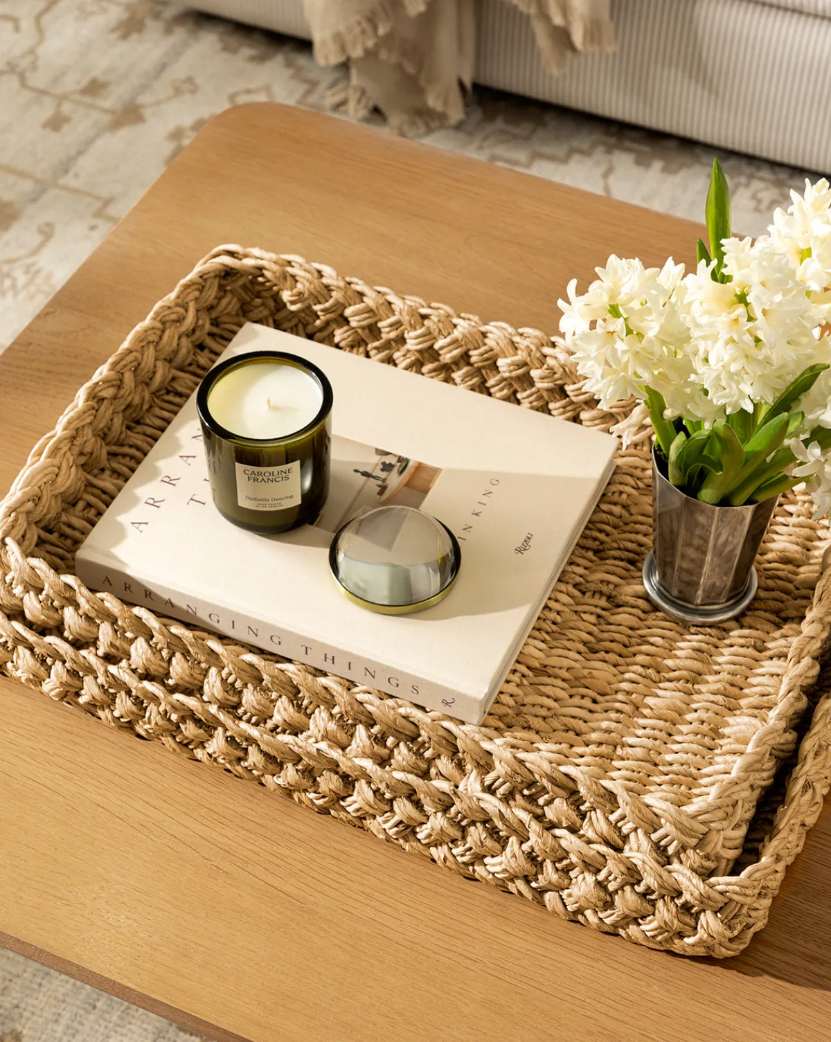 Eudora Braided Trays (Set of 2)|Napa Home & Garden Outlet