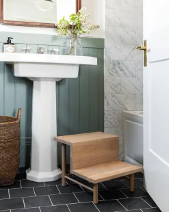 Evelin Step Stool|Evergreen New