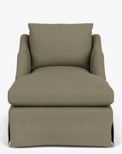Everleigh Slipcover Chaise Lounge|Community Hot