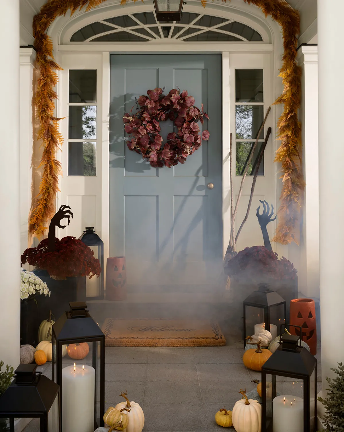 Faux Autumn Grapevine Wreath|UCP INTERNATIONAL COMPANY LIMITED Outlet