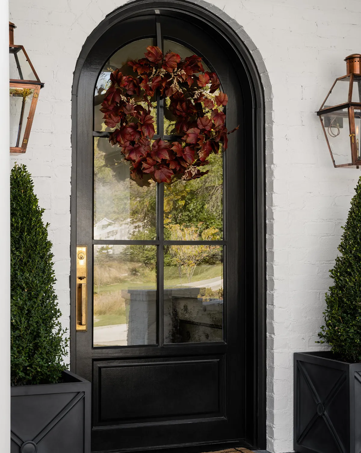 Faux Autumn Grapevine Wreath|UCP INTERNATIONAL COMPANY LIMITED Outlet