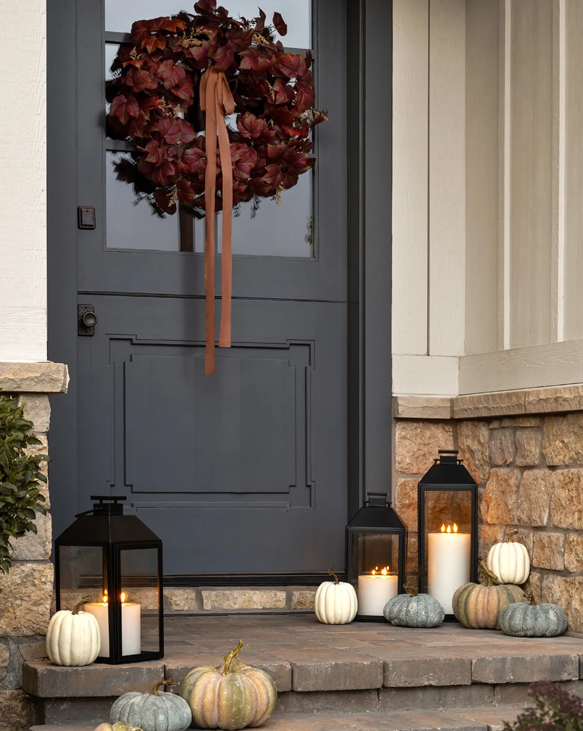 Faux Autumn Grapevine Wreath|UCP INTERNATIONAL COMPANY LIMITED Outlet