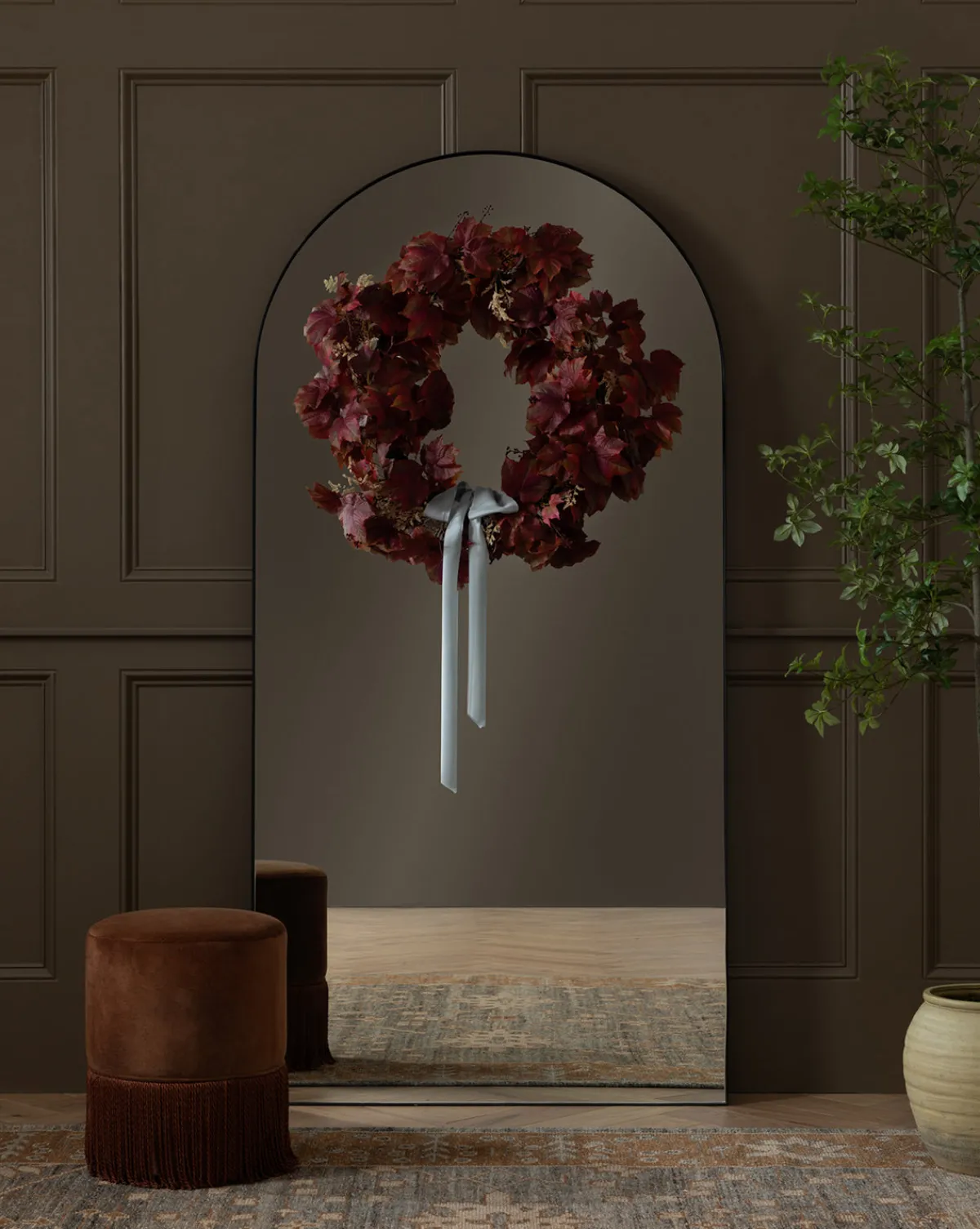 Faux Autumn Grapevine Wreath|UCP INTERNATIONAL COMPANY LIMITED Outlet