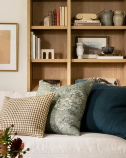 Finola Plaid Pillow Cover|Monsoon Impex