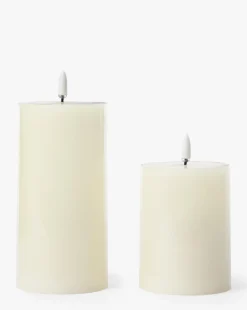Flameless Pillar Candle|RAZ Imports Hot