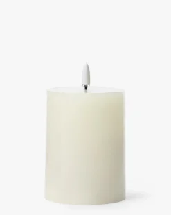 Flameless Pillar Candle|RAZ Imports Hot