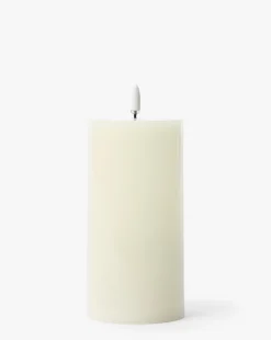 Flameless Pillar Candle|RAZ Imports Hot