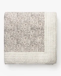 Floral Block Print Quilt|Renuka Inc. Sale