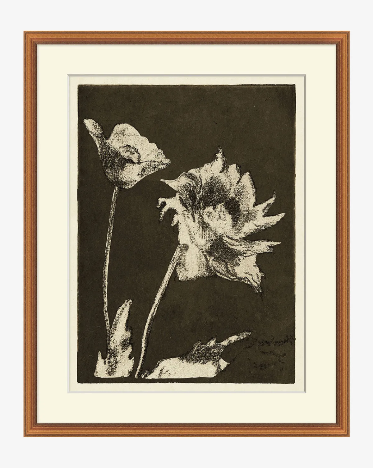 Floral Etching|Art Headquarters, LLC DBA Wendover Art Group DBA Kevin O'Brien Studio Sale
