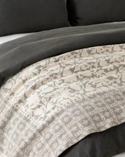 Floral Matelasse Coverlet|Raj Sale