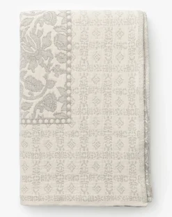Floral Matelasse Coverlet|Raj Sale