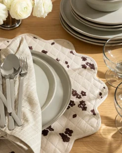 Floral Quilted Placemat|Filling Spaces Outlet