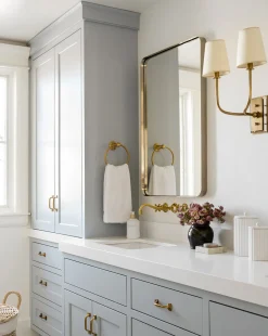 Fluted Lidded Bathroom Canister|Makerspalm Clearance