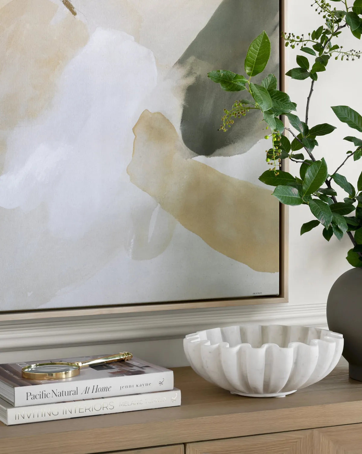 Fluted Marble Bowl|BIDK Home Hot