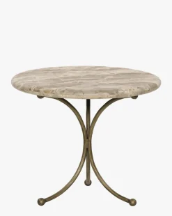 Fossil Marble End Table|Four Hands Online