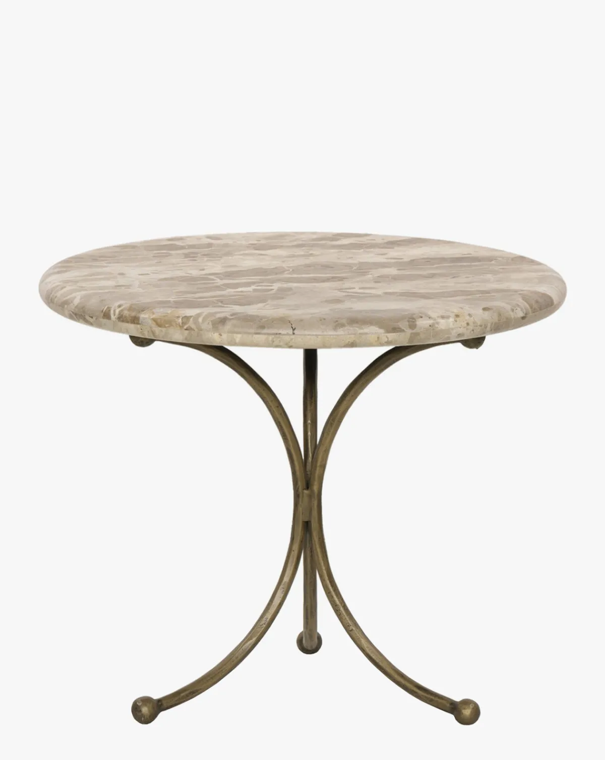 Fossil Marble End Table|Four Hands Online