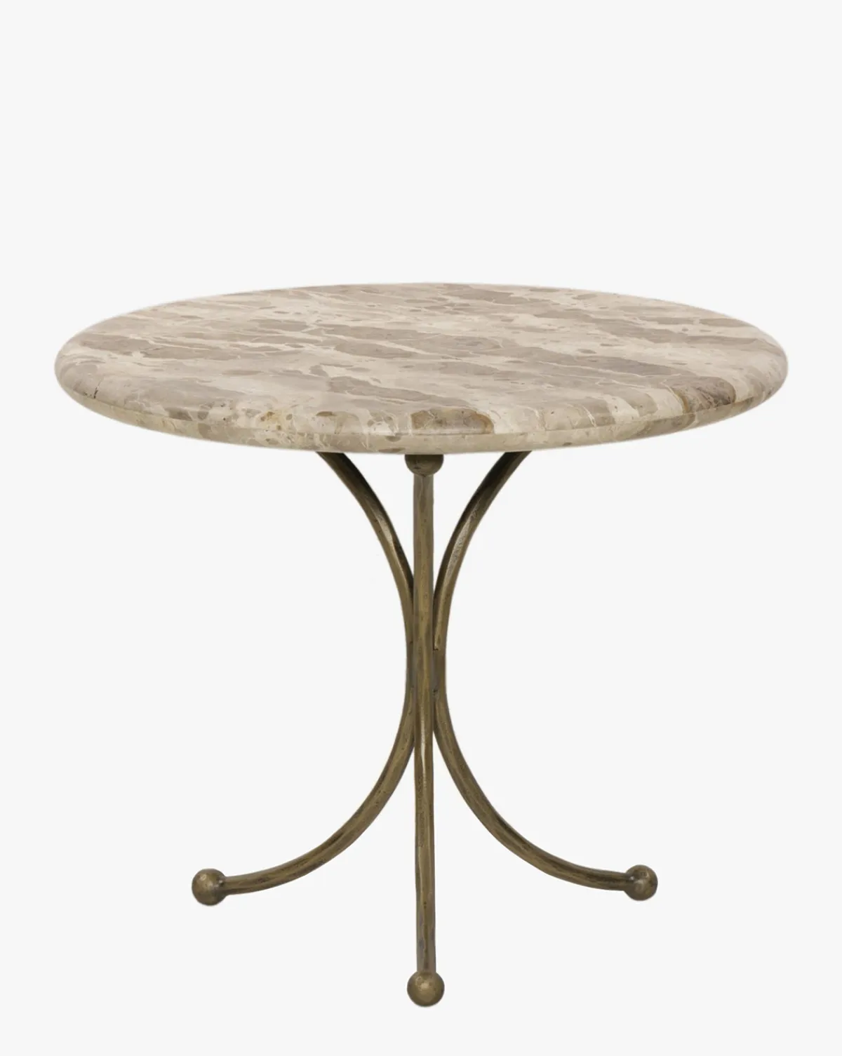 Fossil Marble End Table|Four Hands Online