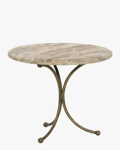 Fossil Marble End Table|Four Hands Online