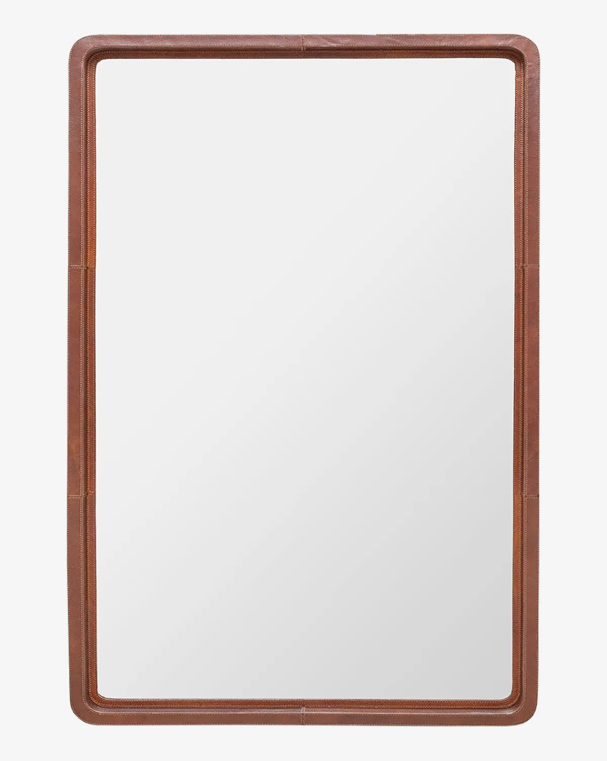 Franklin Leather Mirror|Made Goods Sale
