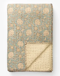 Gabriella Block Print Quilt|Renuka Inc. Outlet