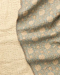 Gabriella Block Print Quilt|Renuka Inc. Outlet